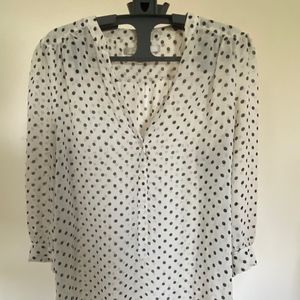 Lauren Conrad Polka Dot Top